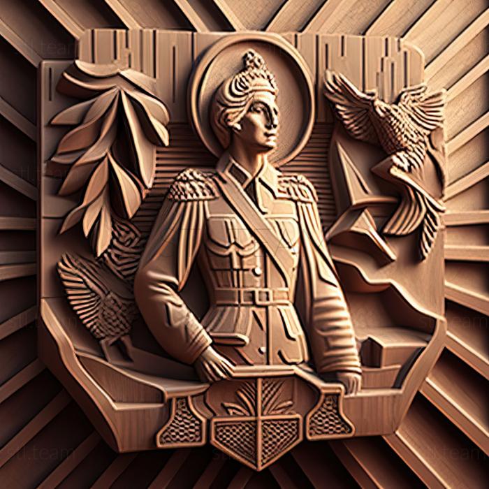 3D модель Придністров'я Придністровська Молдавська Республіка (STL)